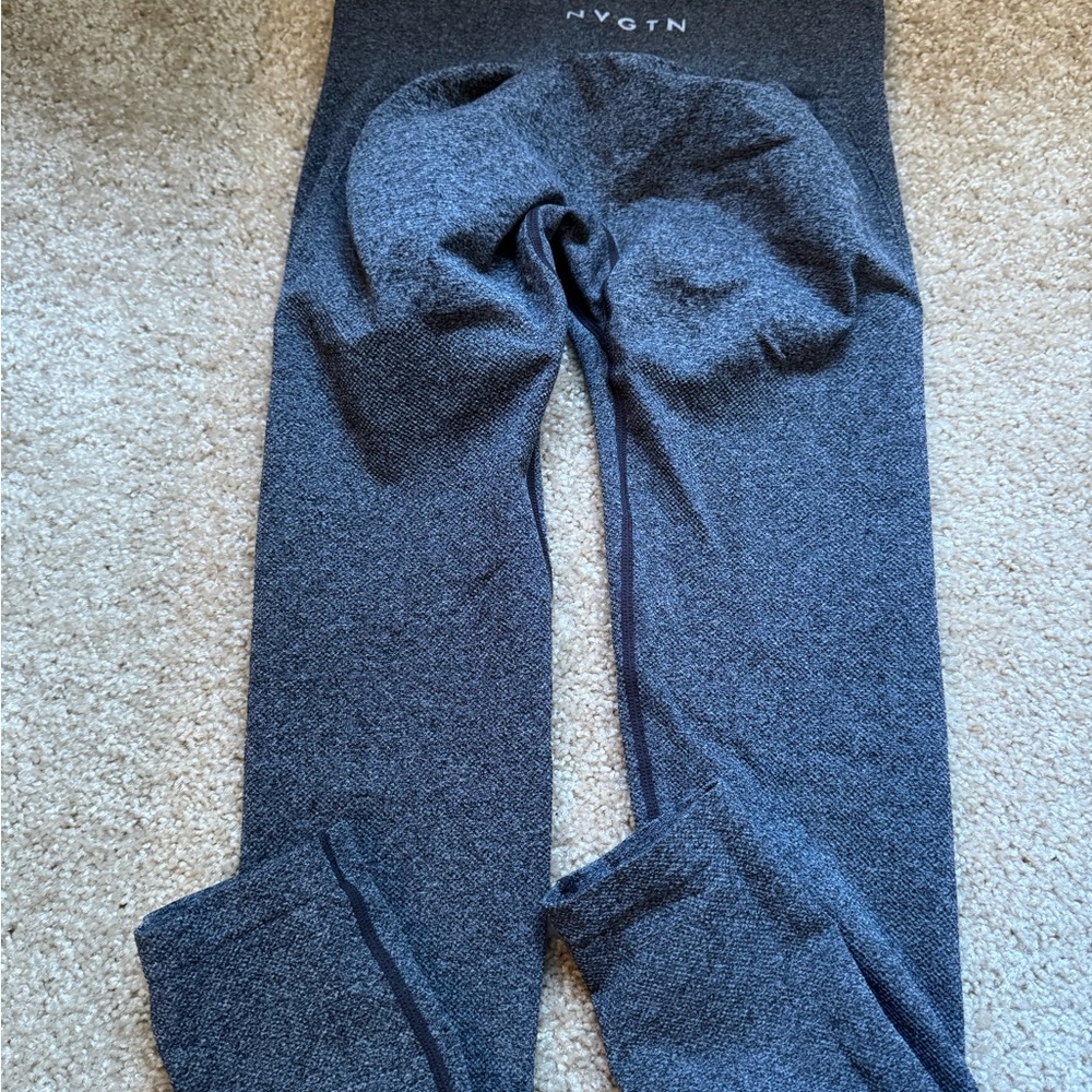 NVGTN black speckled “lift seamless” leggings